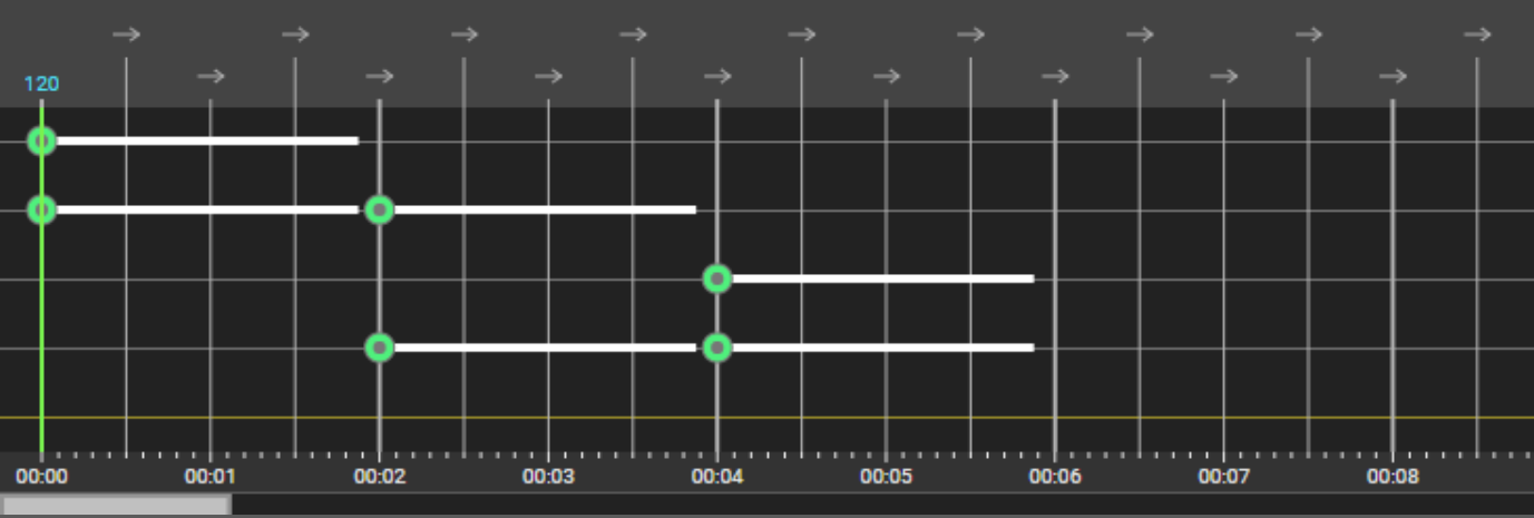 set note length tool